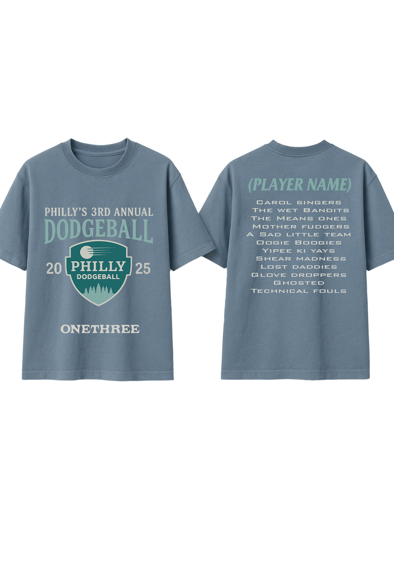 Philly 3rd annual dodgeball shirt